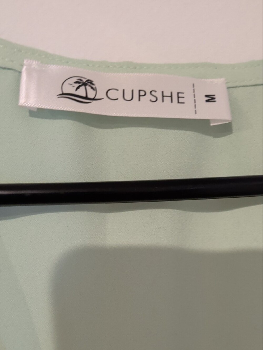 Cupshe Mint Green V-Neck Swim Coverup - Picture 2 of 5